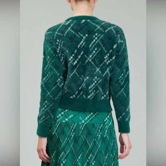 Teal-Green Long Sleeve Pullover Sweater – Soft, Stylish size M CURRENTAIR LA - Picture 2 of 4